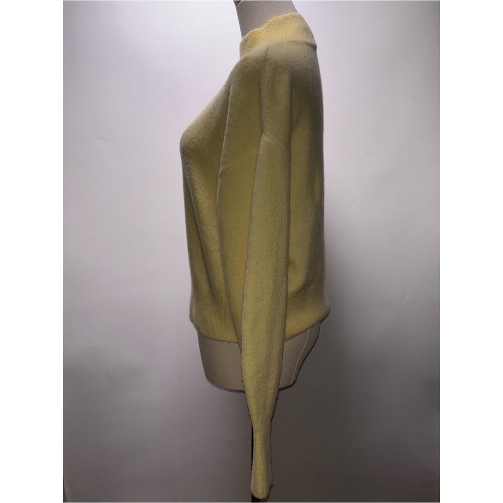 & Other Stories Light Yellow Mock Turtleneck Sweater Size XS - Picture 3 of 10
